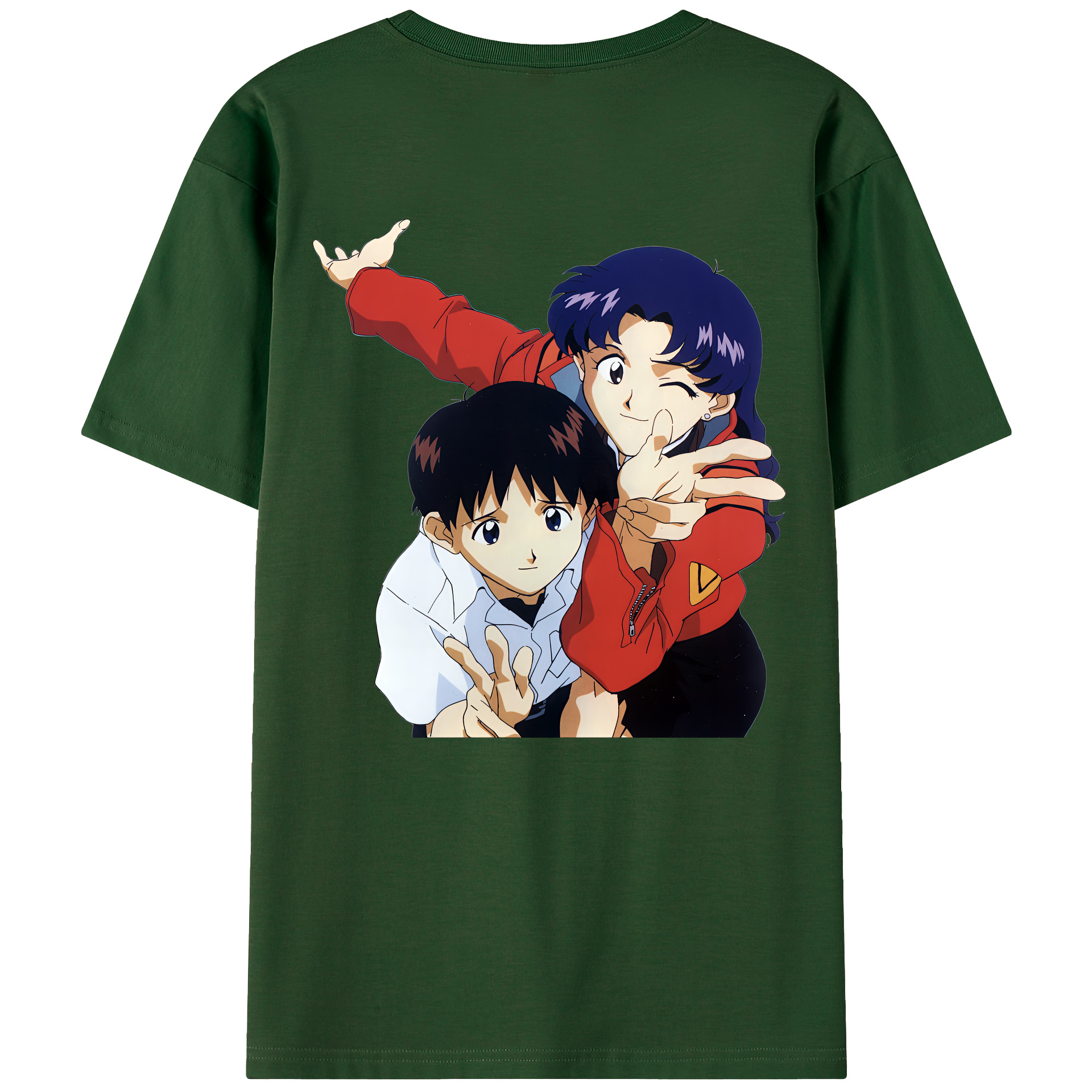（画像用） EVA 新世紀エヴァンゲリオン 綿100％半袖Tシャツ（背面プリント）